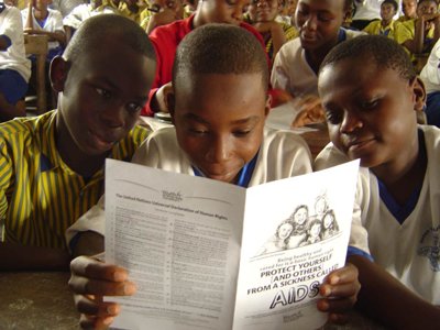 Youth for Human Rights provides publications and materials for group    education activities.